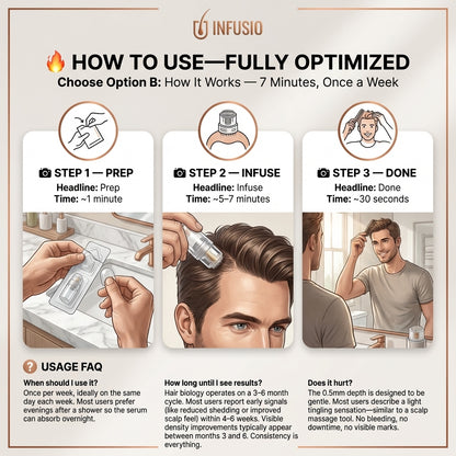 Infusio™ Hair Regrowth System